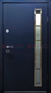 Металлическая дверь с порошковым покрытием и МДФ Белый дуб ДП-219 в Троицке