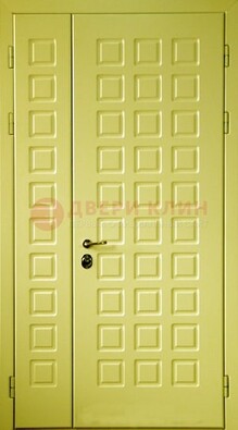Салатовая тамбурная дверь ДТМ-28 в Троицке