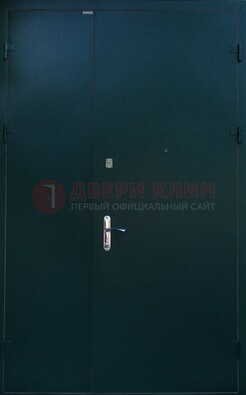 Черная тамбурная дверь ДТМ-36 в Троицке