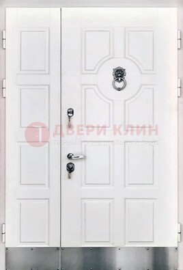 Белая входная дверь с виноритом ДВТ-246 в Троицке